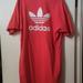Adidas Dresses | Adidas Tshirt Dress Worn Once | Color: Red | Size: Xl