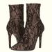 Jessica Simpson Shoes | Jessica Simpson Livienne (Black/Nude Victorian Stretch Lace) Women's Shoes | Color: Black/Cream | Size: 8.5