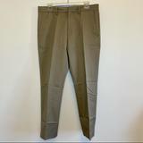 J. Crew Pants | Jcrew Dark Khaki Dress Chino | Color: Brown/Tan | Size: 33