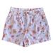 American Eagle Outfitters Shorts | American Eagle Outfitters High Waisted Floral Print Denim Shorts | Color: Cream/Pink | Size: 2