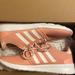 Adidas Shoes | Adidas Sneakers, In Light Pink And White, Size 9 1/2 In W | Color: Pink/White | Size: 9.5