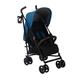 My Babiie MB03 Stroller - from Birth to 4 Years (22kg), Lightweight & Compact Umbrella Fold, Travel Buggy for Toddlers, Pushchair Includes Footmuff, Cup Holder and Rain Cover - Blue