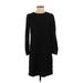 Old Navy Casual Dress - Shift: Black Solid Dresses - Women's Size X-Small