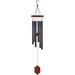 Arlmont & Co. Biedermeier Wind Chime Wood/Metal in Brown | 14 H x 4.5 W x 2 D in | Wayfair 76EC0512B61844B2B3C336B2595AEEBF