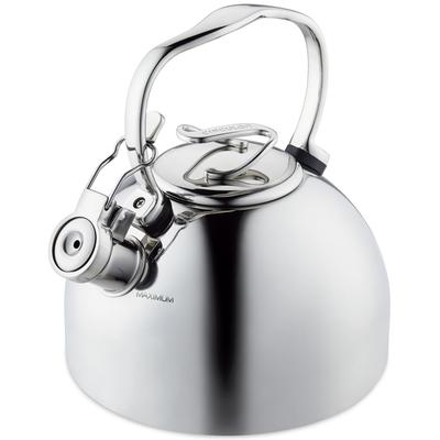 Circulon Stainless Steel 2-Qt. Whistling Teakettle with Flip-Up Spout - Stainless Steel