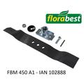 Florabest - Ersatzmesser für Lidl Benzin Rasenmäher fbm 450 A1 - ian 102