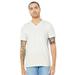 Bella + Canvas 3005 CVC Jersey V-Neck T-Shirt in Vintage White size 2XL | Cotton/Polyester Blend BC3655, BC3005CVC, 3655, 3005CVC, 3655C, B3005, BC3005