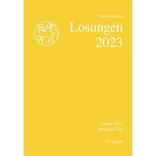 Losungen Schweiz 2023 / Die Losungen 2023, Kartoniert (TB)