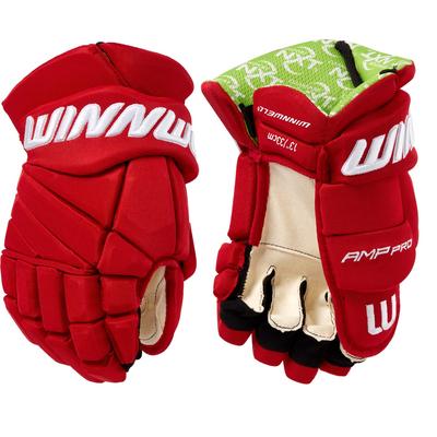 Winnwell Senior Amp Pro Knit Gloves Red