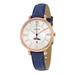 Women's Fossil Navy Southern Oregon Raiders Jacqueline Leather Watch