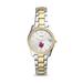 Women's Fossil Silver/Gold Linfield Wildcats Scarlette Mini Two-Tone Stainless Steel Watch