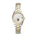 Women's Fossil Silver/Gold Idaho State Bengals Scarlette Mini Two-Tone Stainless Steel Watch