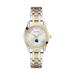 Women's Bulova Silver/Gold CUNY Baruch College Classic Two-Tone Round Watch