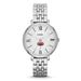 Women's Fossil Silver Jacksonville State Gamecocks Jacqueline Stainless Steel Watch