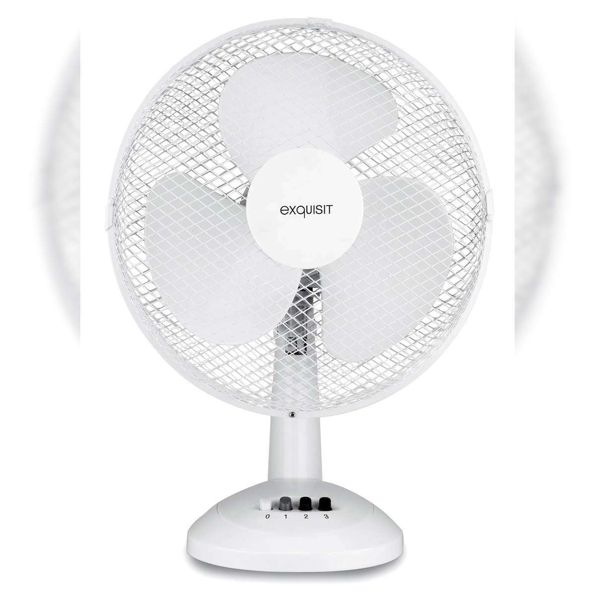 Exquisit Tischventilator VT 34062 we, weiss, 35 Watt, 2 Leistungsstufen Image
