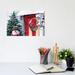East Urban Home Christmas House MNS229 Canvas | 18 H x 12 W x 1.5 D in | Wayfair 635042AD127B4123A12154857A7D076B