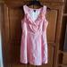 J. Crew Dresses | J Crew Pink And White Ruffle Dress | Color: Pink/White | Size: 8