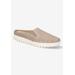Extra Wide Width Women's Refresh Mule by Bella Vita in Natural Leather (Size 12 WW)