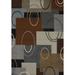Manhattan Oshi Area Rug by United Weavers of America in Brown (Size 3'11"X 5'3")