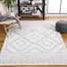 Gray/White 120 x 96 x 1.26 in Indoor Area Rug - Foundry Select Southwestern Power Loom Ivory/Gray Area Rug | 120 H x 96 W x 1.26 D in | Wayfair