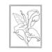 Stupell Industries Calla Lily Floral Stem Modern Minimal Line Drawing Canvas in White | 20 H x 16 W in | Wayfair af-246_gff_16x20