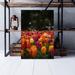 Red Barrel Studio® Red Tulips In Clear Glass Vase 6 - 1 Piece Rectangle Graphic Art Print On Wrapped Canvas in White | 36 H x 24 W x 2 D in | Wayfair
