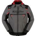 Furygan Men's Sektor Roadster Motorradjacke, Anthrazit-schwarz-rot, 2XL