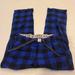 American Eagle Outfitters Pants | American Eagle Pajama Pants Size Medium Tall | Color: Black/Blue | Size: Medium Tall