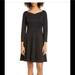 Kate Spade Dresses | Nwt Kate Spade New York Black Sparkle Ponte Dress | Color: Black | Size: 2