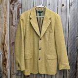 J. Crew Suits & Blazers | J. Crew Vintage Men's Wool Blend Blazer Mustard Size 40r | Color: Yellow | Size: 40r