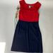 Anthropologie Dresses | Anthropologie Dress By Girls From Savoy - Vintage | Color: Blue/Red | Size: 10