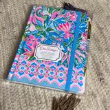 Lilly Pulitzer Office | Lilly Pulitzer Notebook And Pen | Color: Silver | Size: Os