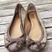 Coach Shoes | Coach Sophia Signature Ballet Shoes | Color: Brown | Size: 10