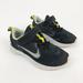 Nike Shoes | Nike Downshifter Kid's Black Yellow White Shoes Hook Loop Closure Sneakers | Color: Black/Green | Size: 10.5b