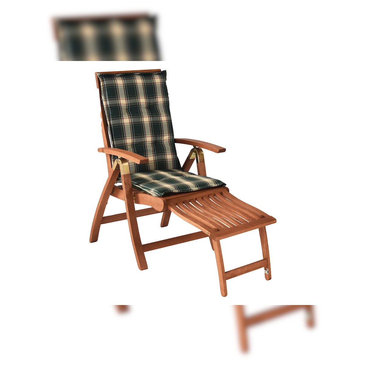 Merxx Comodoro Set 2tlg., 1 Klappsessel, 1 Wendekissen, Eukalyptusholz Image