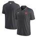 Men's Nike Anthracite San Francisco Giants Authentic Collection Striped Performance Pique Polo