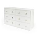Butler Lark 6 Drawer White Dresser - Butler Specialty 5525304