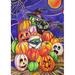 Toland Home Garden Pumpkin Pigpile 18 x 12 in. Garden Flag in Blue/Green/Orange | 18 H x 12.5 W in | Wayfair 1112106