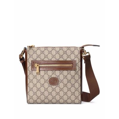 GG Supreme Messenger Bag - Brown...