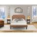 Red Barrel Studio® Upholstered Platform 3 Piece Bedroom Set Upholstered, Solid Wood in Brown | Queen | Wayfair C61A0DDE8C7B4391AA9EEB893D223E10