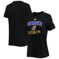 Women's adidas Black Kansas Jayhawks Bench T-Shirt