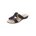 Women's The Dawn Sandal By Comfortview by Comfortview in Black (Size 8 M)