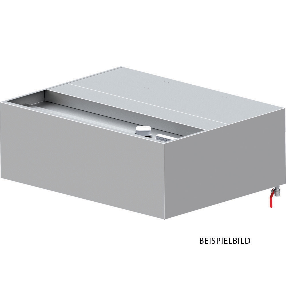 Stalgast Wandhaube "Basic Line", Kastenform 2600 mm x 600 mm mit Flammschutzfilter Typ B Image