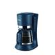 Ufesa CG7124 Capriccio 12 Filterkaffeemaschine, 680, Glas, 1.2 liters, Blau, 680 Watt