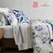 Indigo Cotton Print Duvet Set by The Met x Ann Gish Cotton in Blue | Queen Duvet Cover + 2 Standard Shams | Wayfair YSETDVIDQ-IND