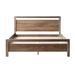 Grain Wood Furniture Loft Solid Wood Platform Bed Wood in White/Brown | 42 H x 79.5 W x 84.75 D in | Wayfair JLF0668