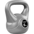 Movit® 6 kg Kettlebell Kugelhantel grau