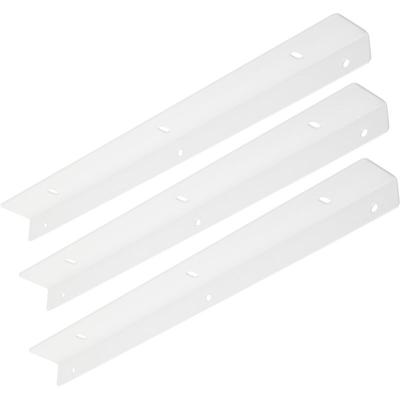 So-tech - 3 Stück Auflagewinkel 400 mm weiß inkl. Montagematerial Wandkonsolen für Arbeitsplatte Image