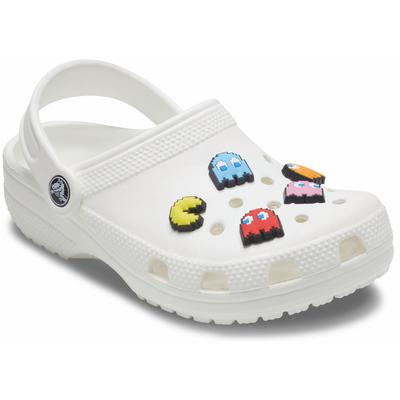 Crocs Schuhanstecker Jibbitz™ Pac Man, (Set, 5 tlg., Kein Spielzeug. Nicht geeignet für Kinder unter 3 Jahren.), zum individuellen stylen bunt Schuhpflege Co.
