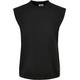 Urban Classics Women's TB5028-Ladies Organic Heavy Padded Shoulder Tank Top T-Shirt, Black, XS